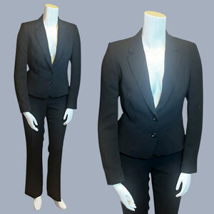 Women's Claudia Sträter Amsterdam Black Pantsuit, 10 (42)